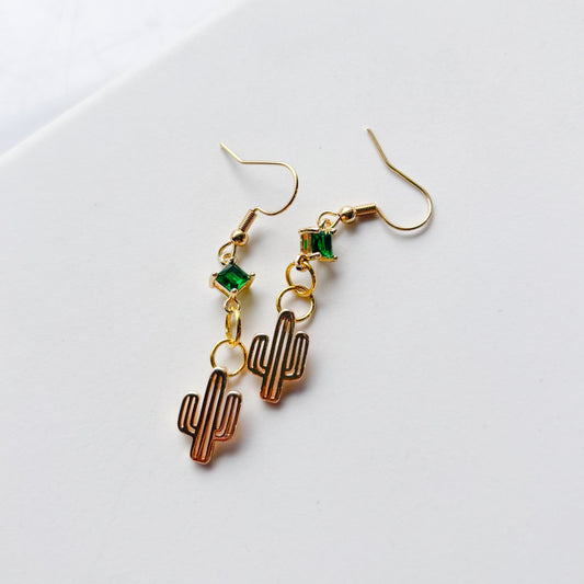 CACTUS CHARM EARRINGS