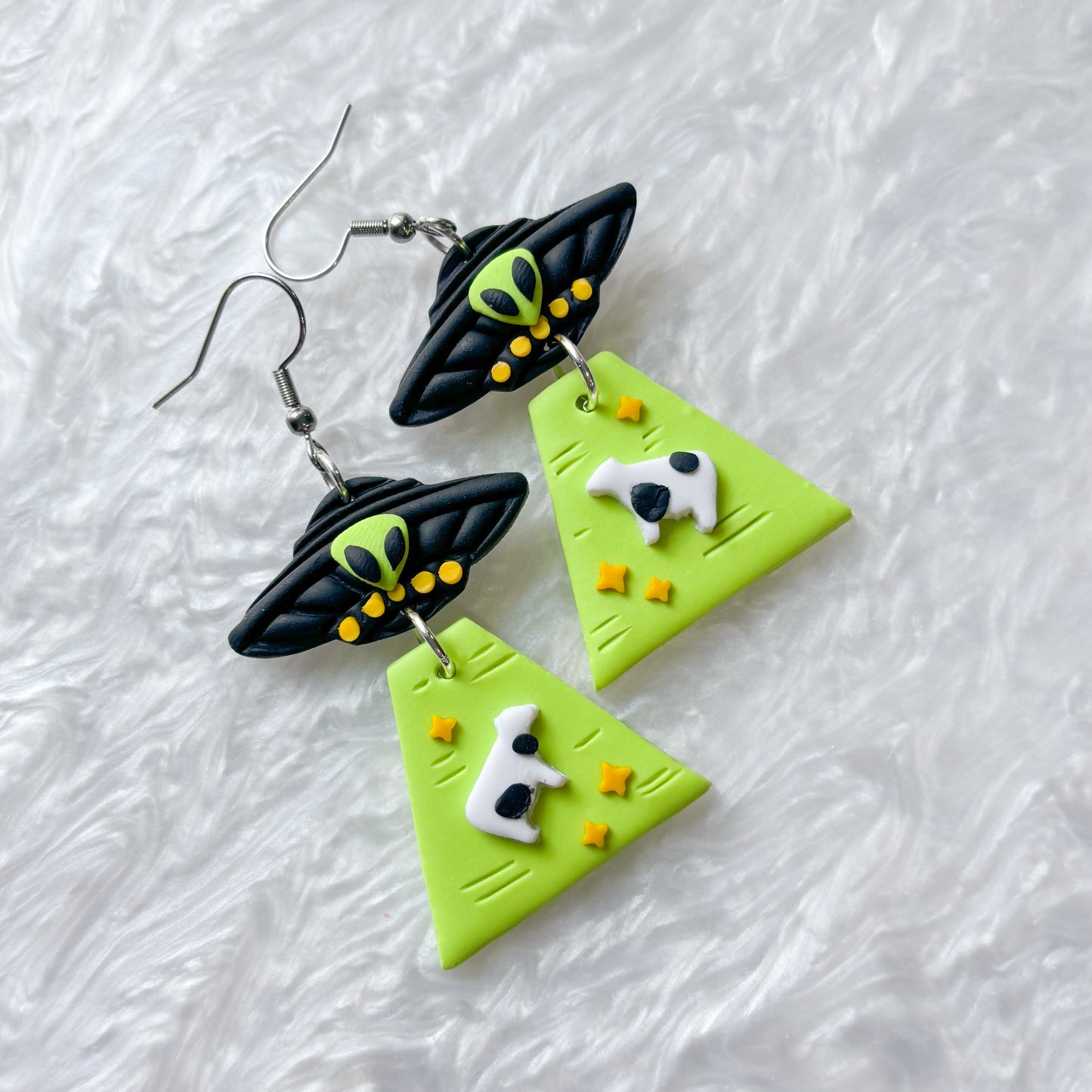 ALIEN UFO EARRINGS