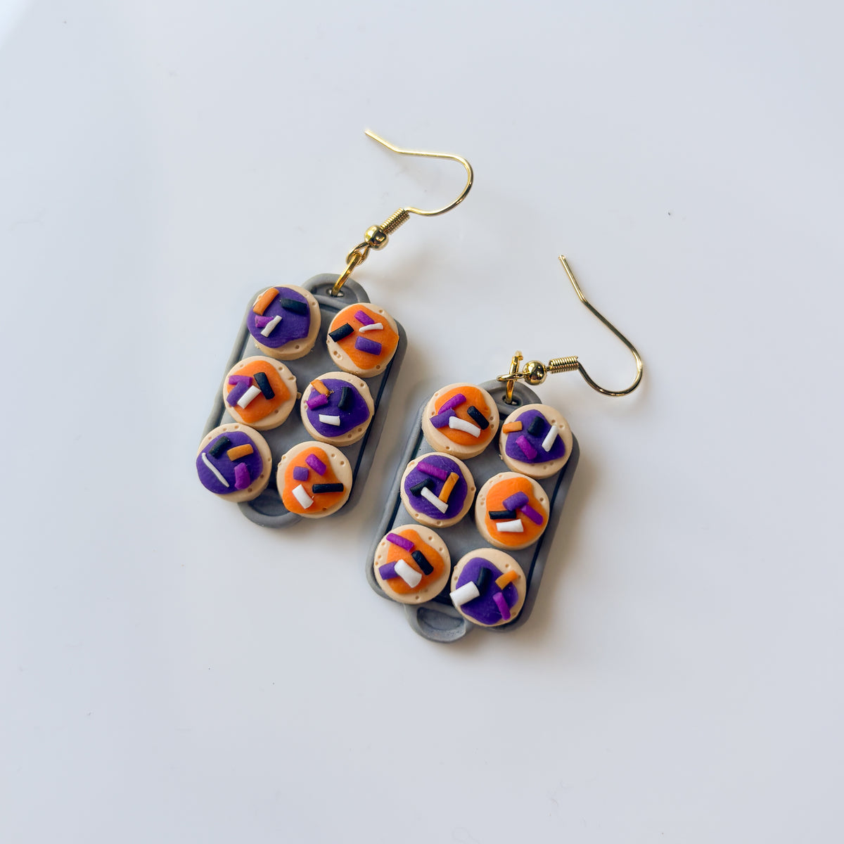 HALLOWEEN FROSTED COOKIE TRAY EARRINGS