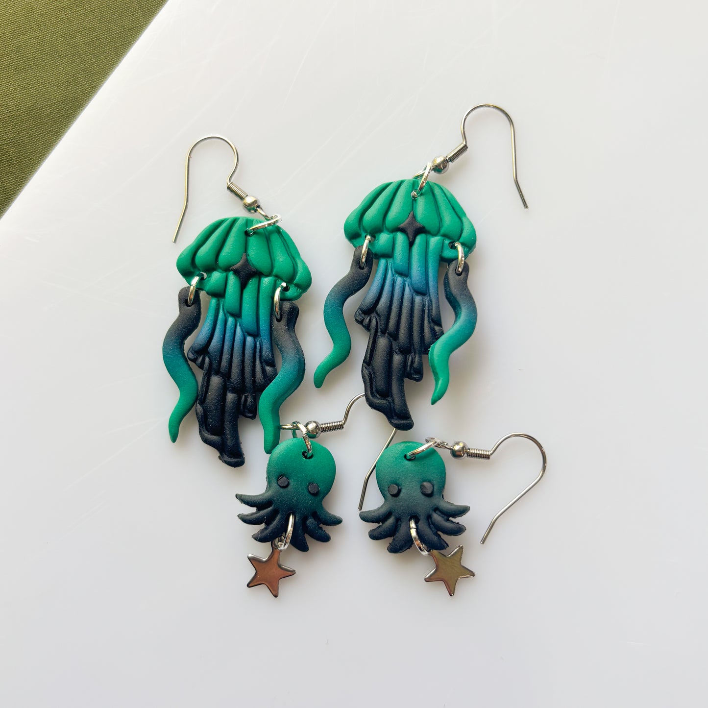 DEEP SEA JELLYFISH EARRINGS