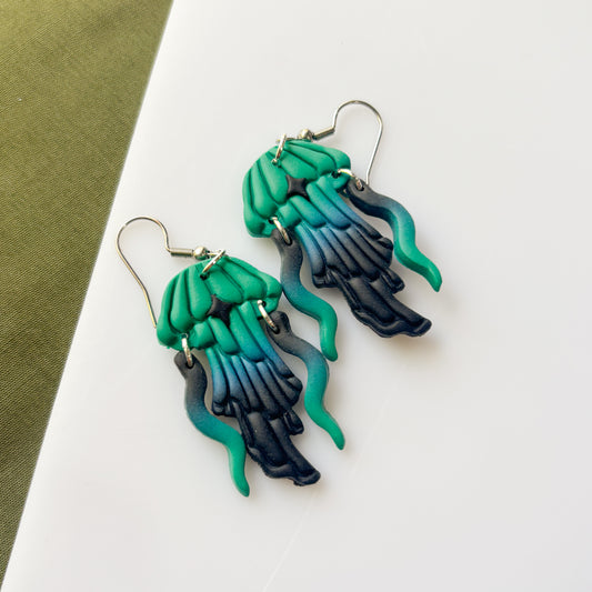 DEEP SEA JELLYFISH EARRINGS