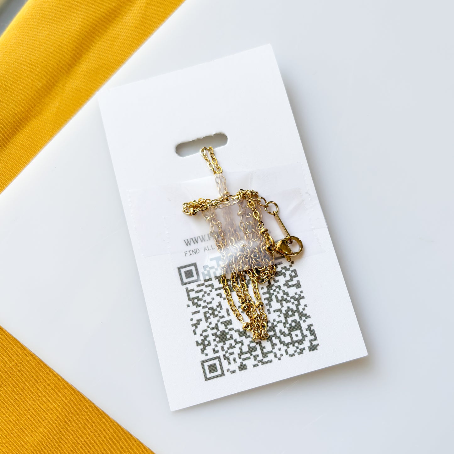 LITTLE EVIL EYE CHARM NECKLACE