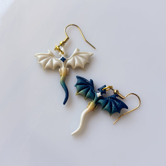 STARRY NIGHT DRAGON EARRINGS (MINI)