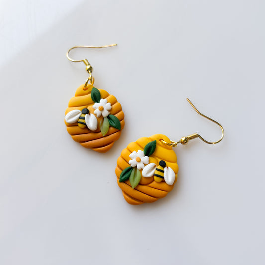 BEEHIVE EARRINGS