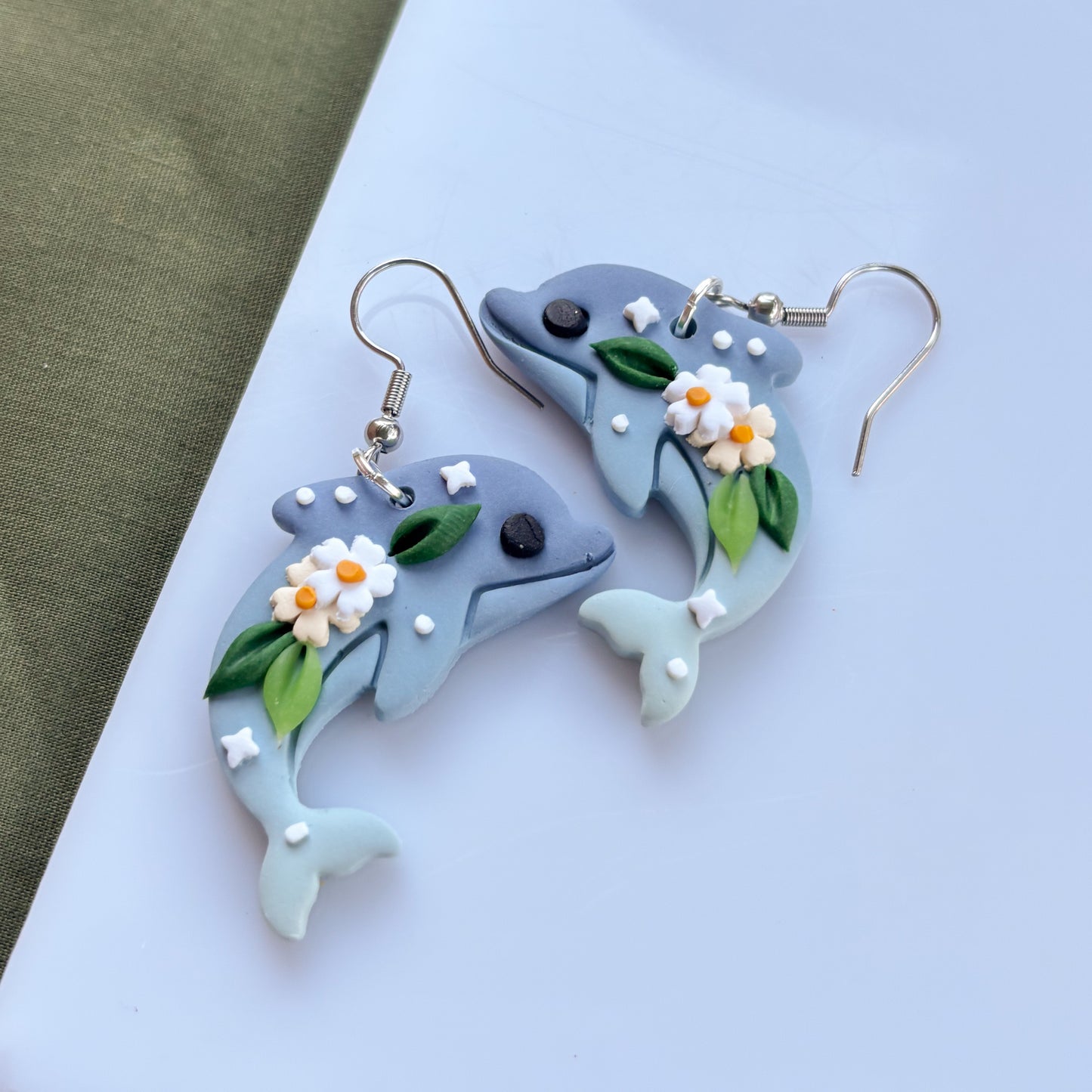 DOLPHIN EARRINGS