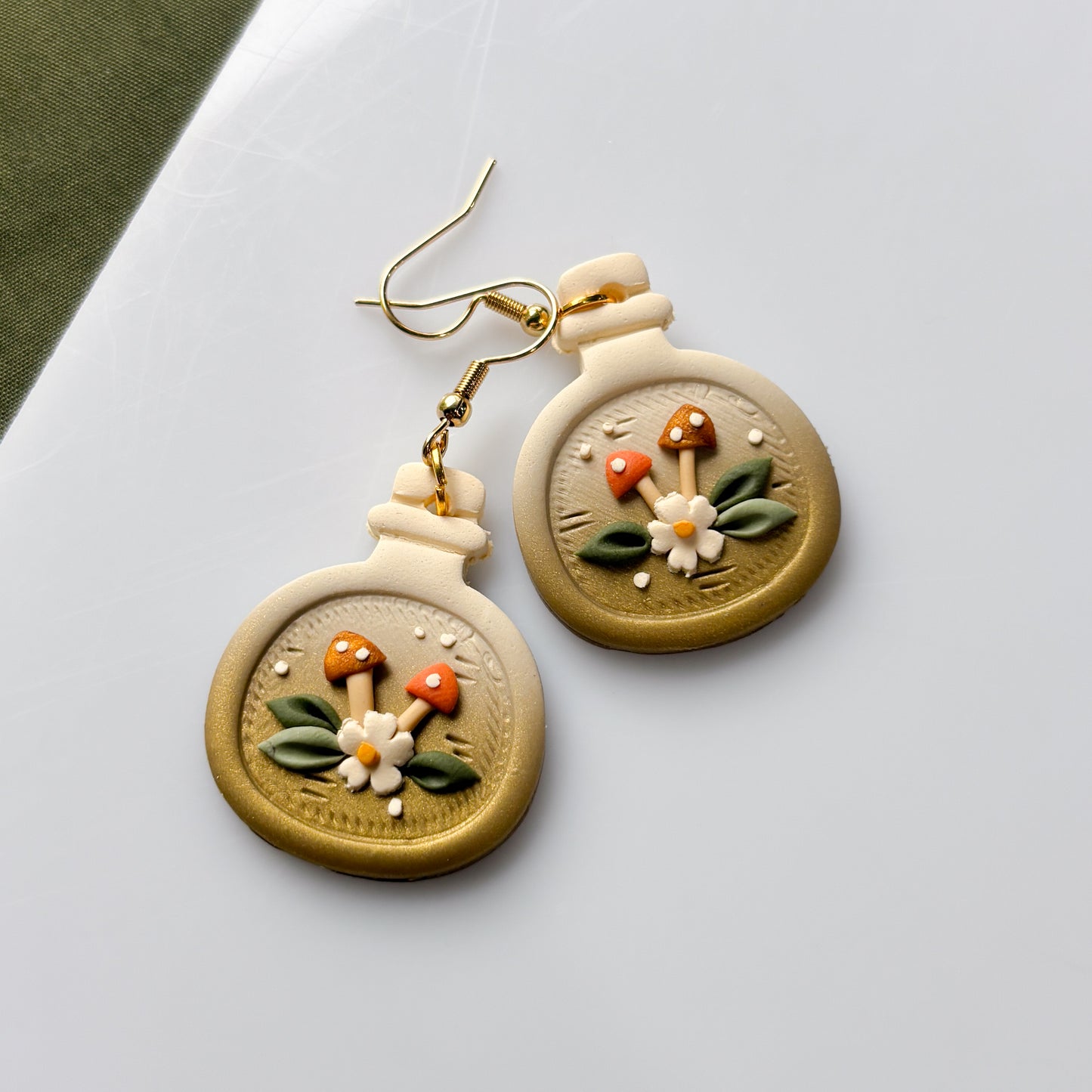 MUSHROOM POTION EARRINGS