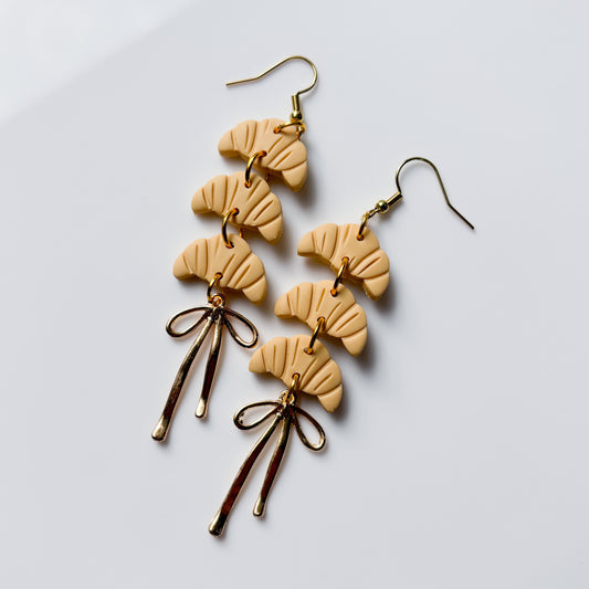CROISSANT TRIO EARRINGS