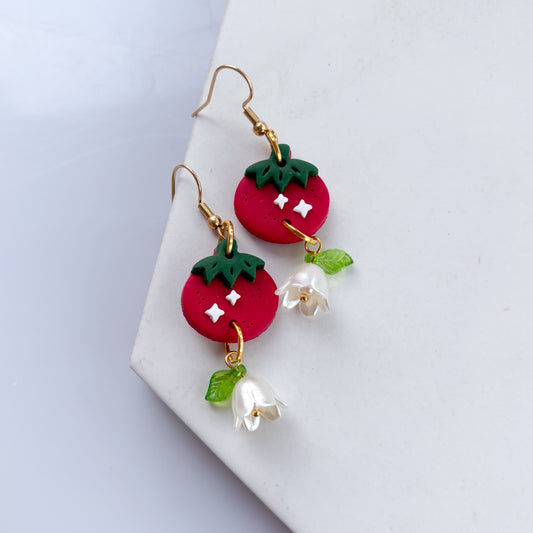TOMATO EARRINGS