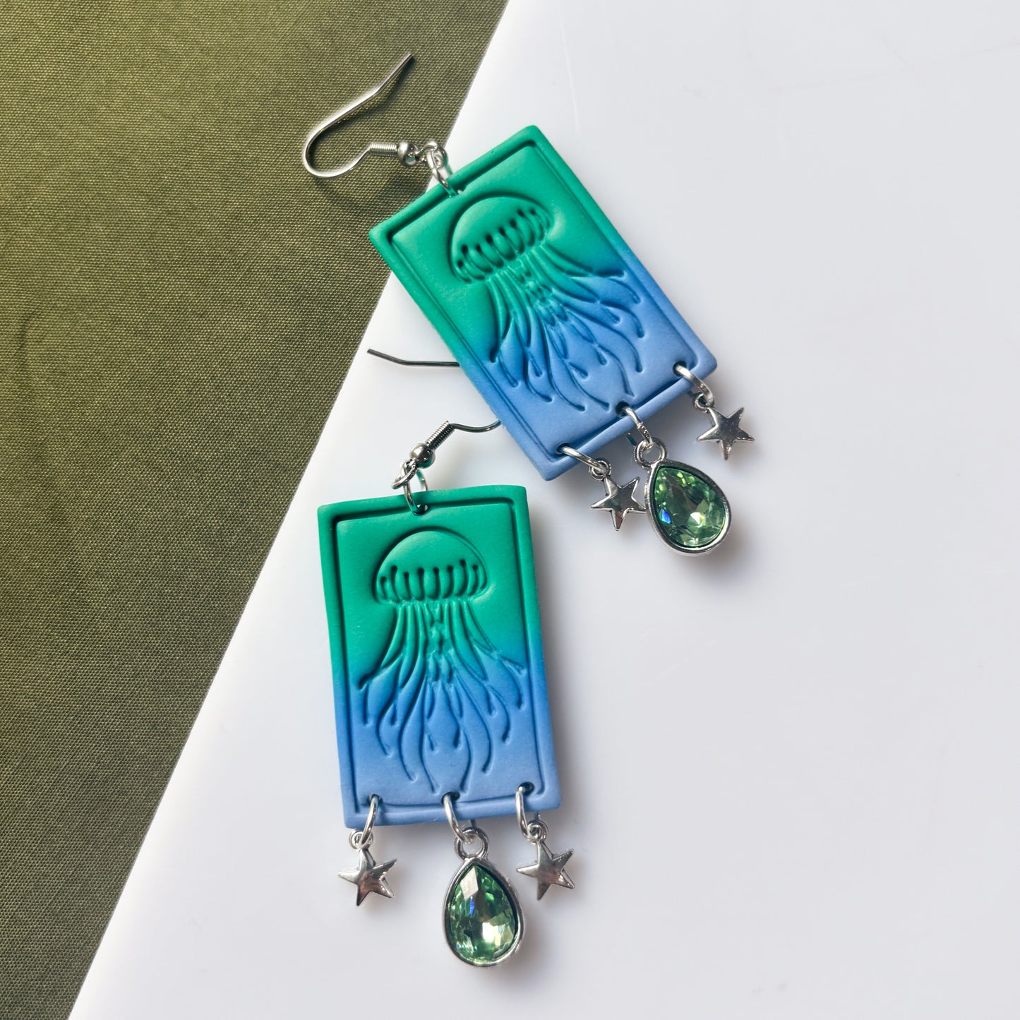 JELLYFISH IMPRINT EARRINGS