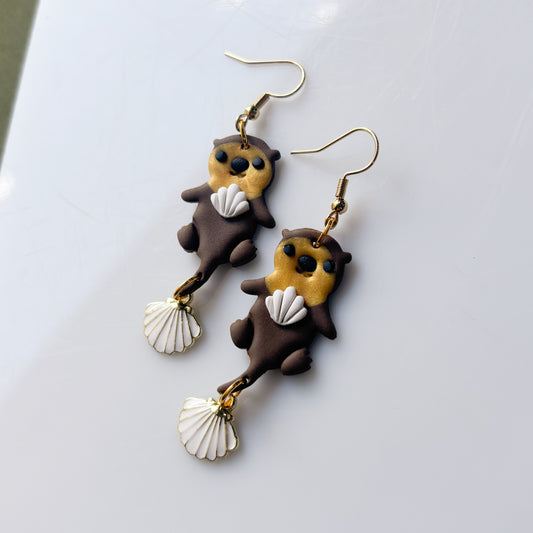 OTTER EARRINGS
