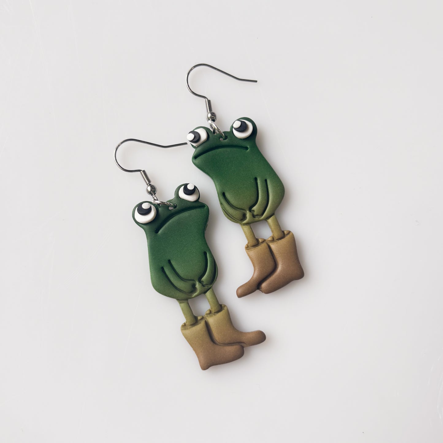 EMPTYHANDED AWKWARD FROG EARRINGS