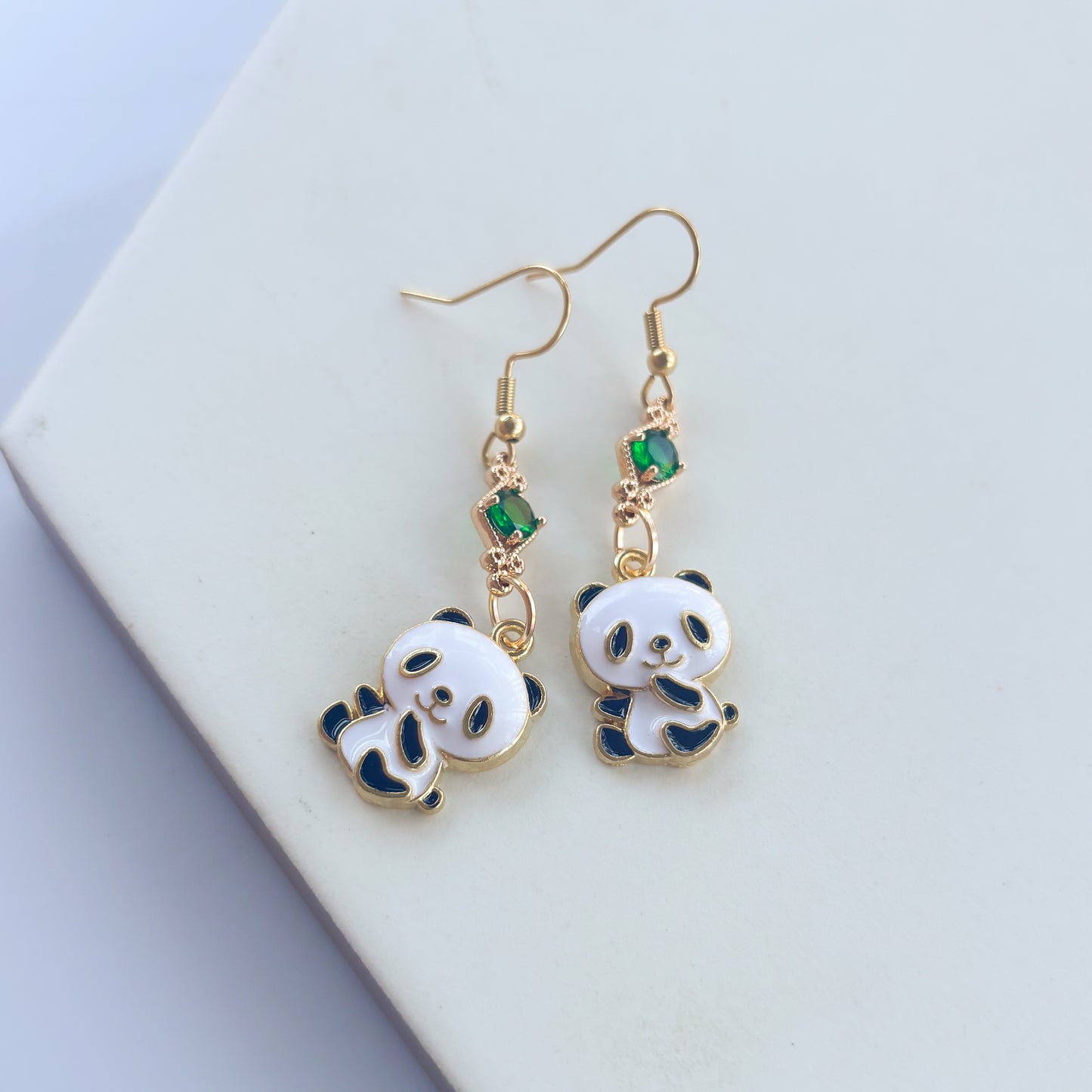 PANDA CHARM EARRINGS