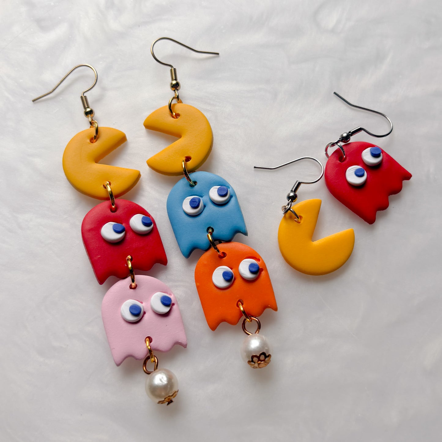PACMAN TRIO EARRINGS