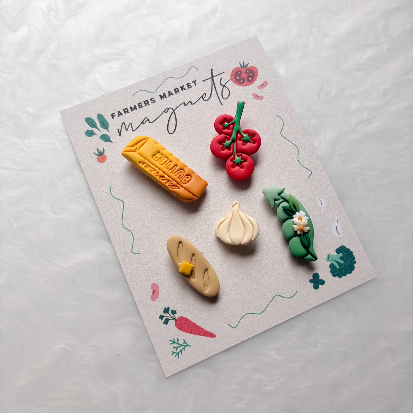 FARMERS MARKET MAGNET SET
