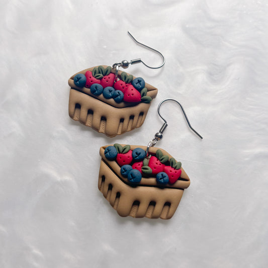 BERRY BASKET EARRINGS