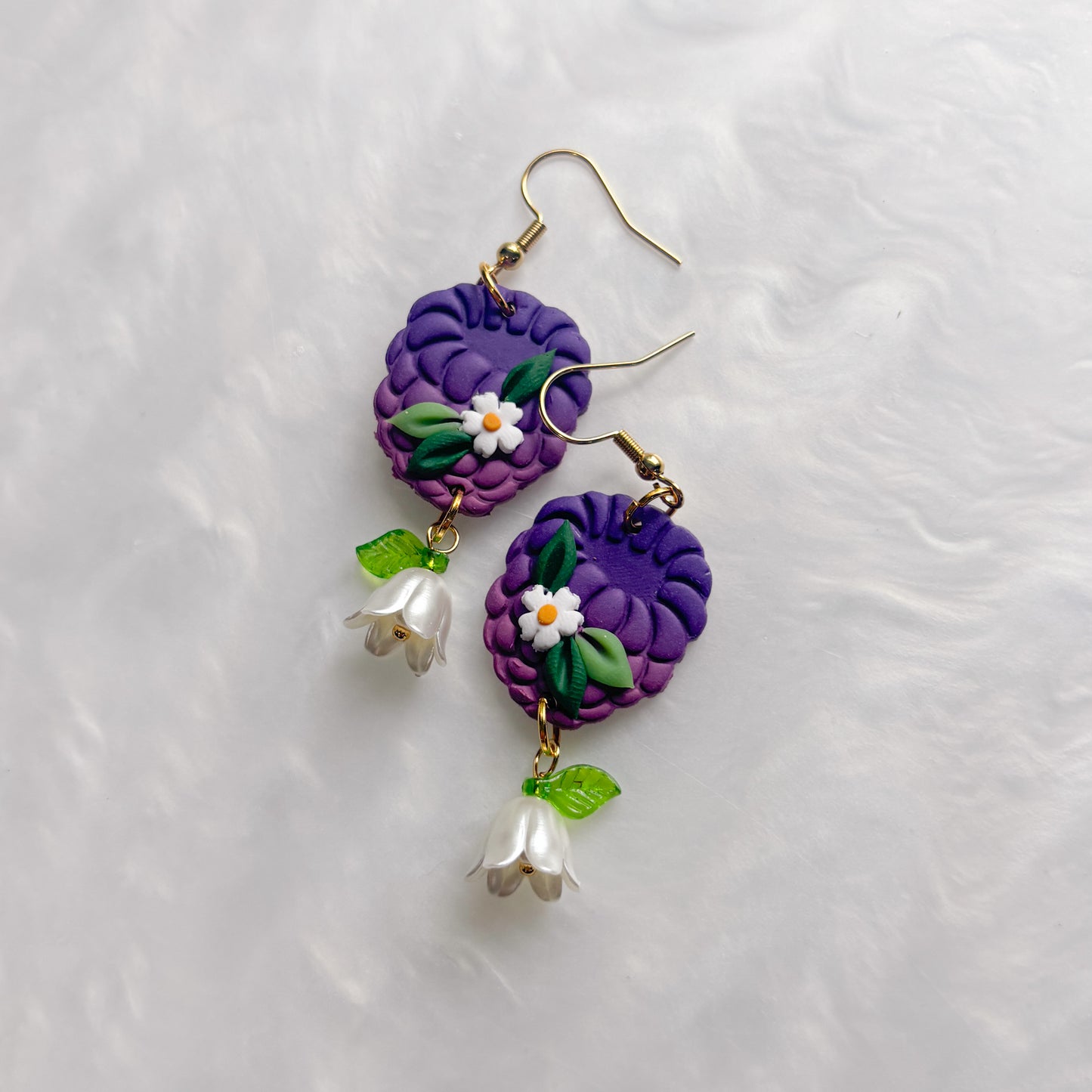 BLACKBERRY EARRINGS