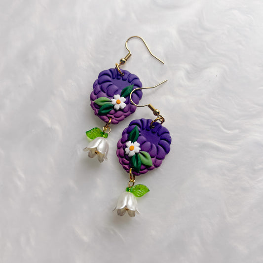 BLACKBERRY EARRINGS