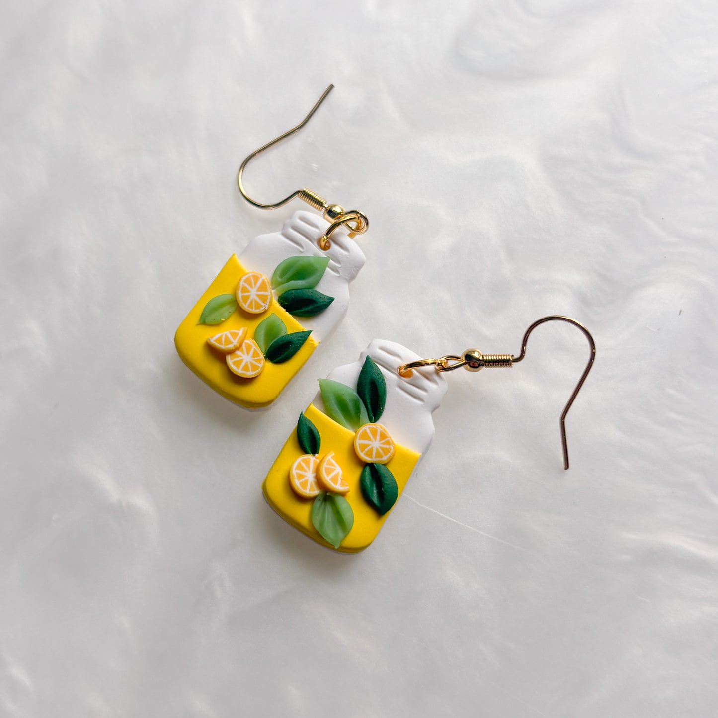 LEMONADE JAR EARRINGS