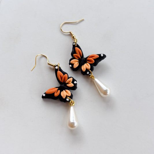 MONARCH BUTTERFLY EARRINGS