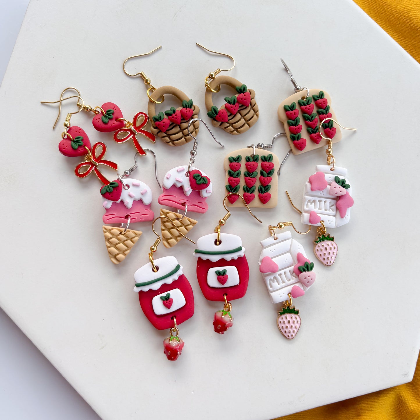 STRAWBERRY JAM EARRINGS