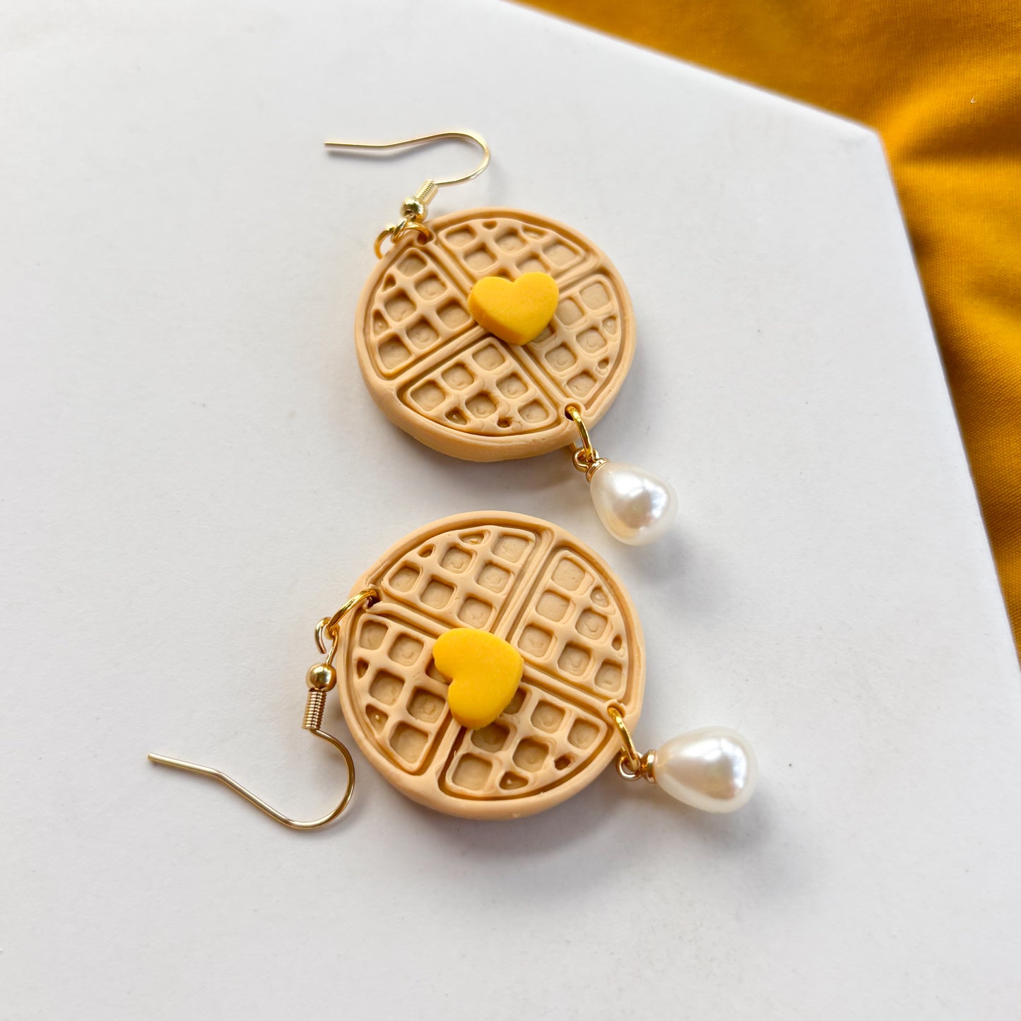 WAFFLE EARRINGS