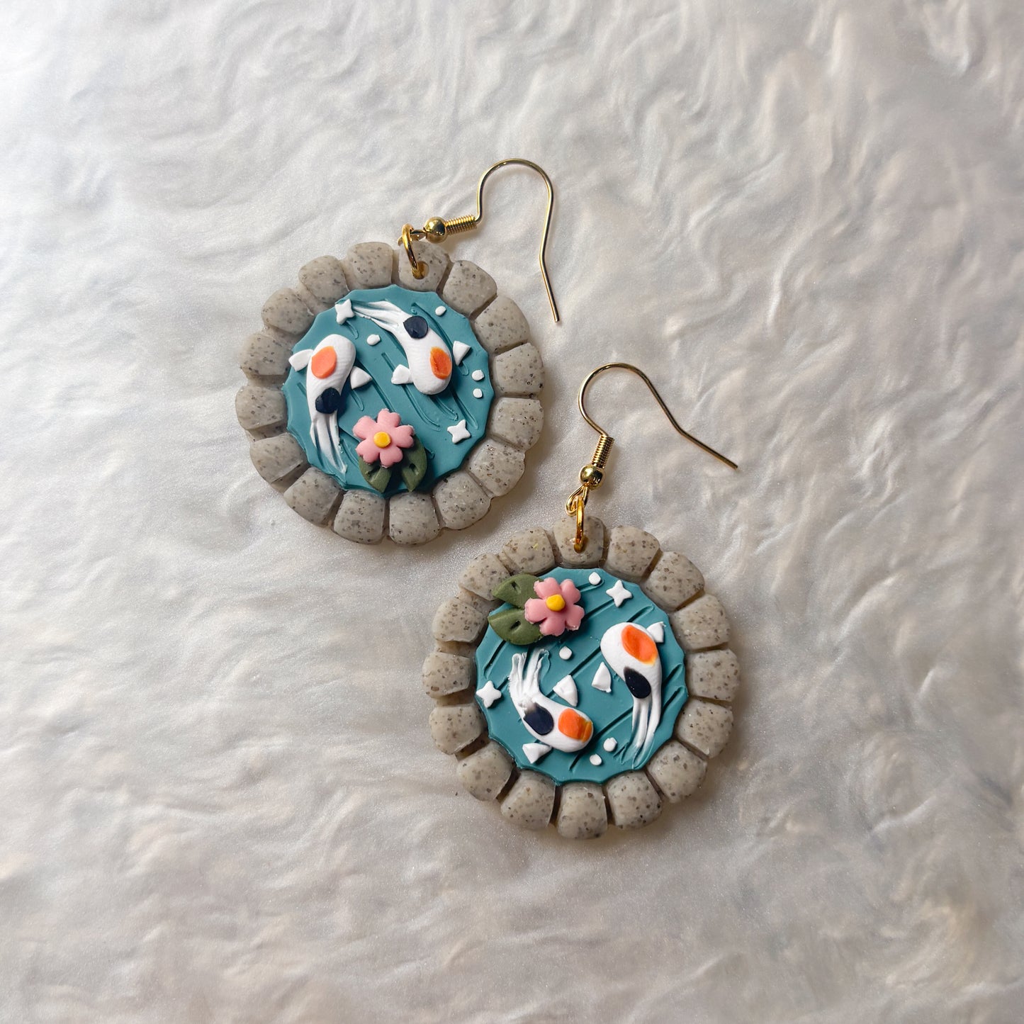 KOI POND EARRINGS