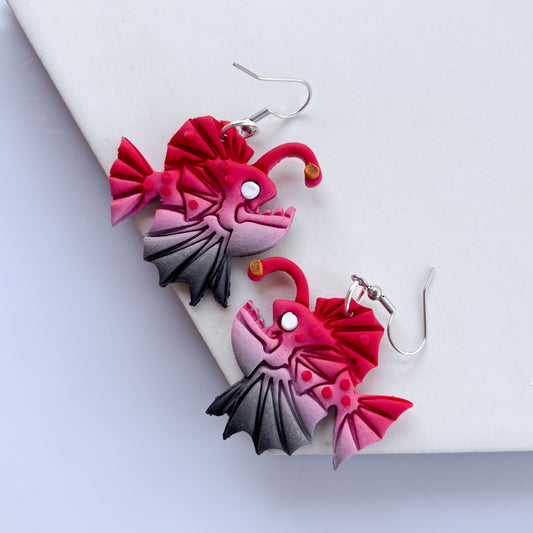 ANGLER FISH EARRINGS