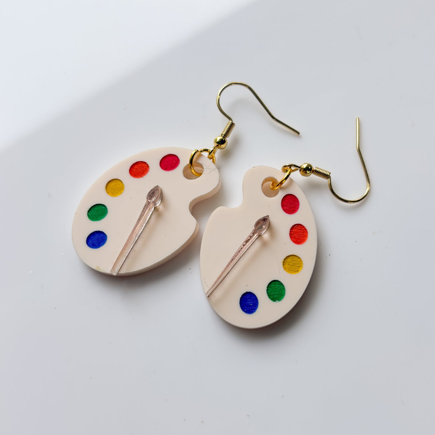 ARTIST PALETTE ACRYLIC EARRINGS