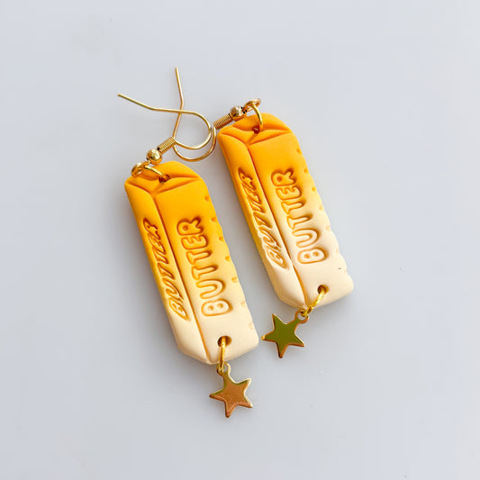 BUTTER STICK EARRINGS