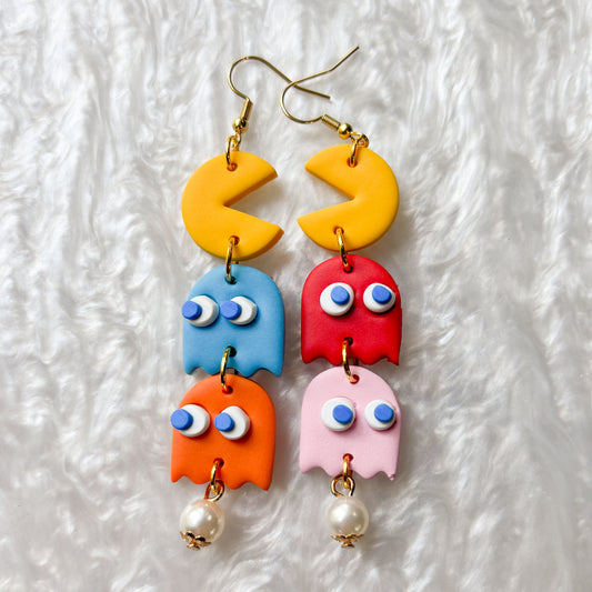 PACMAN TRIO EARRINGS