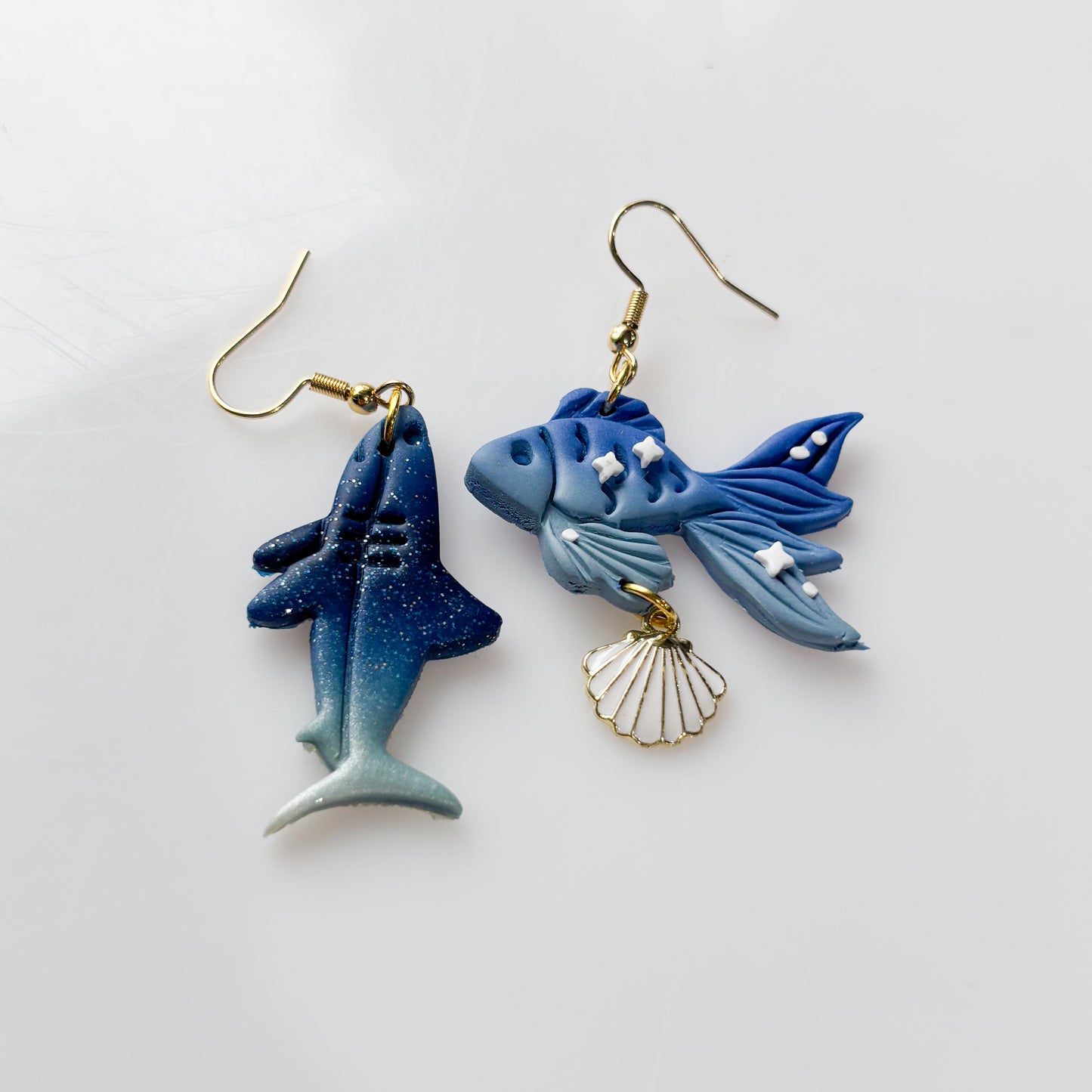 SHARK & FISH EARRINGS