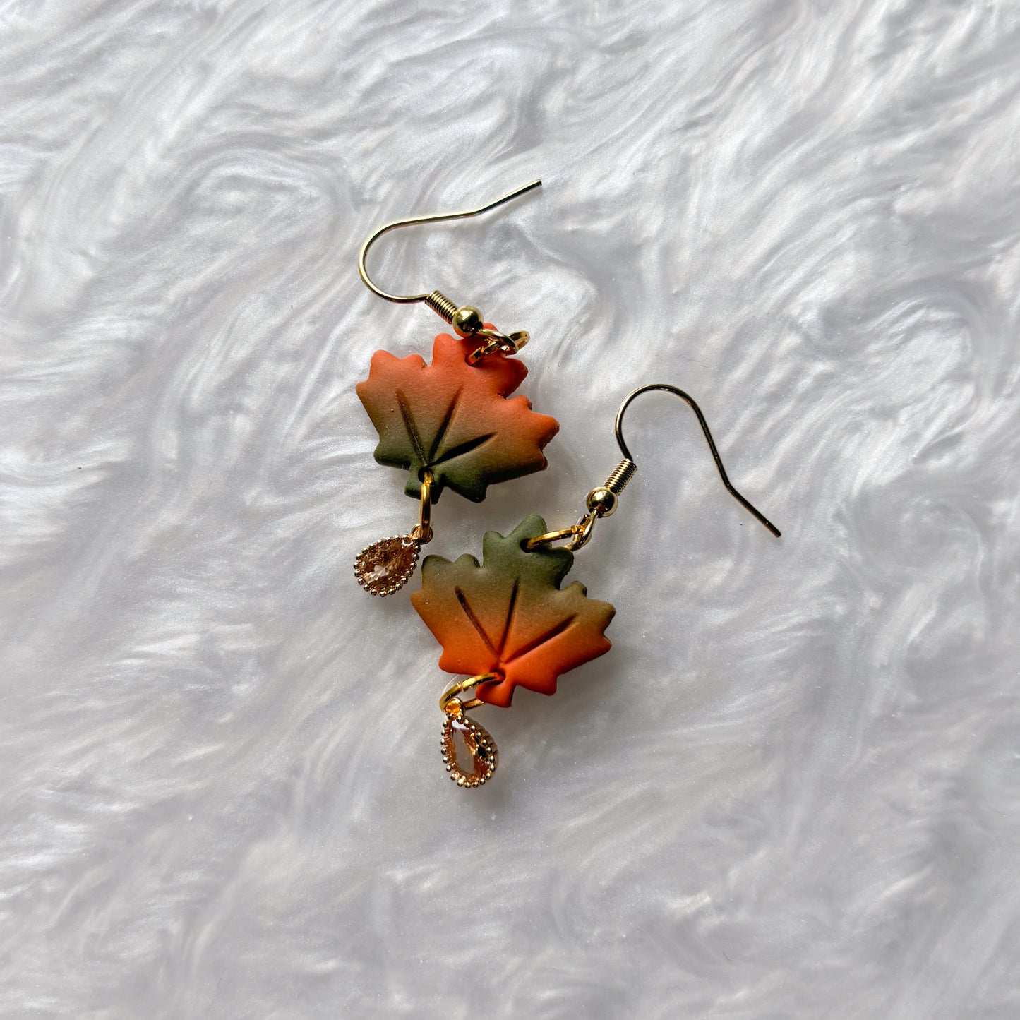 AUTUMN LEAF EARRINGS