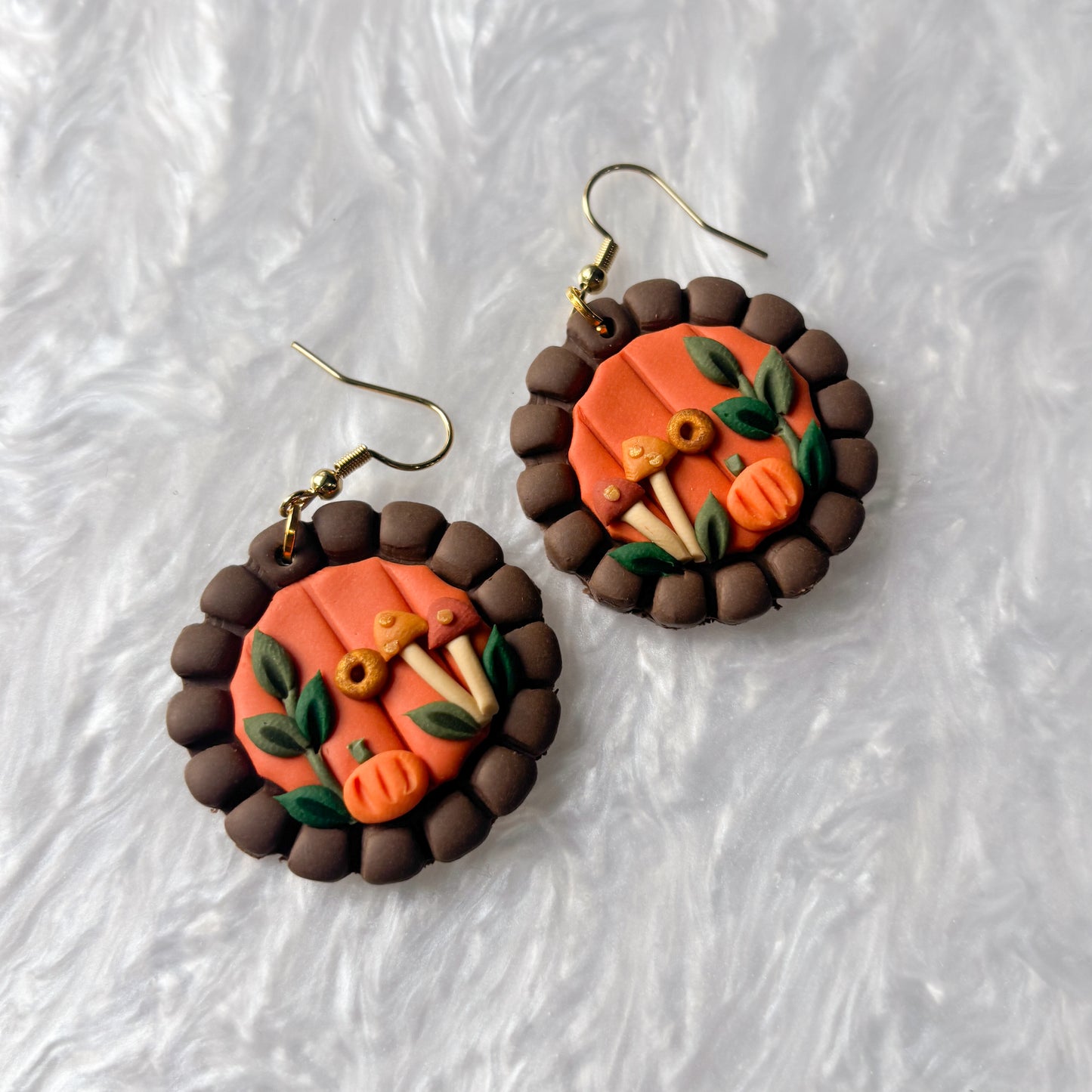 FALL HOBBIT DOOR EARRINGS