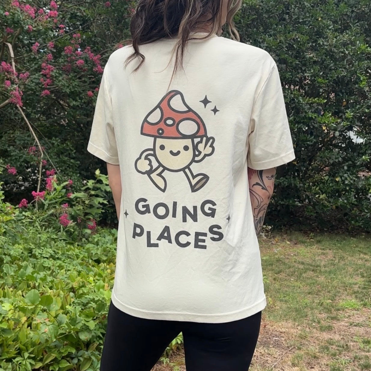 ‘GOING PLACES’ T SHIRT