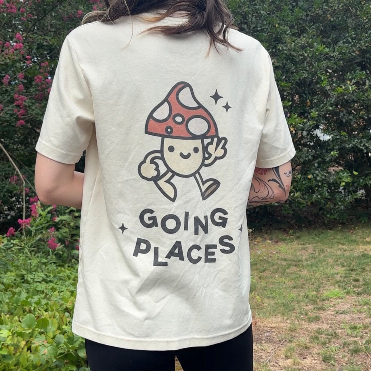 ‘GOING PLACES’ T SHIRT