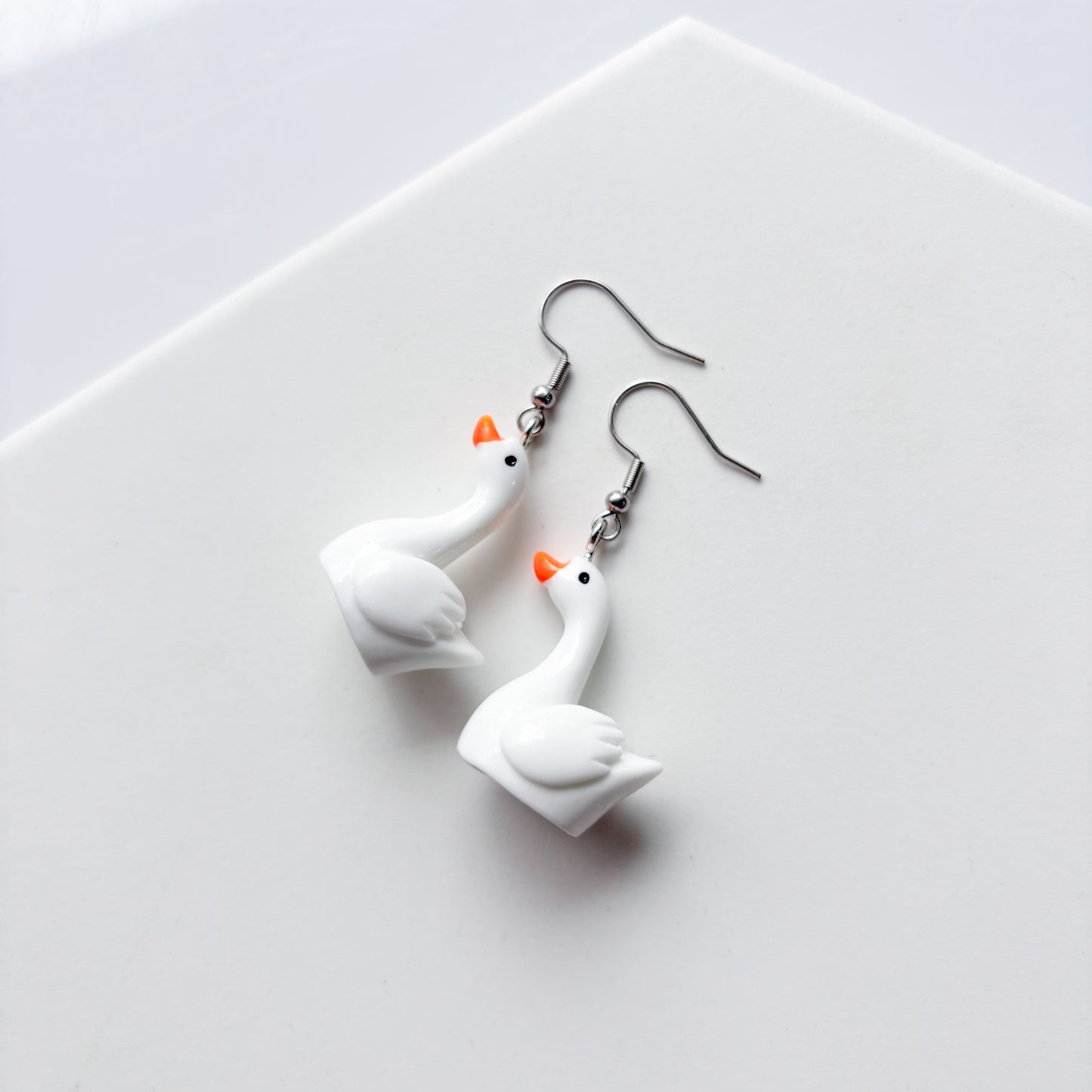 GEESE CHARM EARRINGS