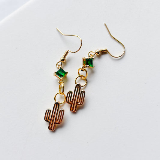 CACTUS CHARM EARRINGS