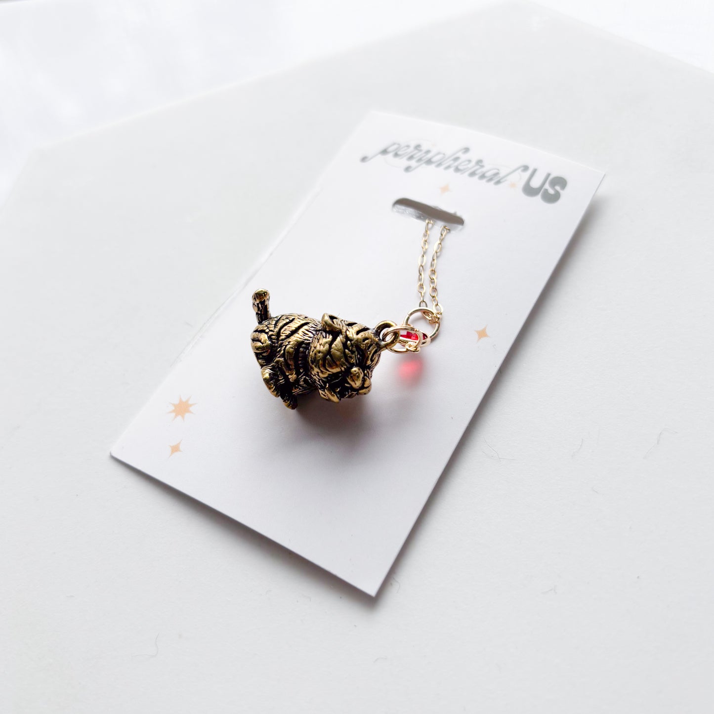 TIGER CHARM NECKLACE