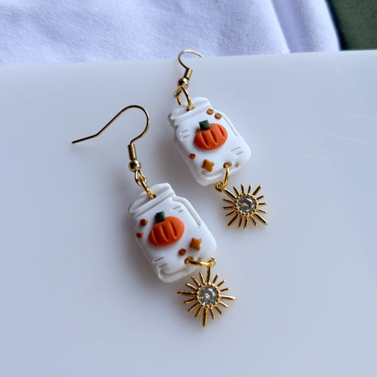 PUMPKIN JAR EARRINGS