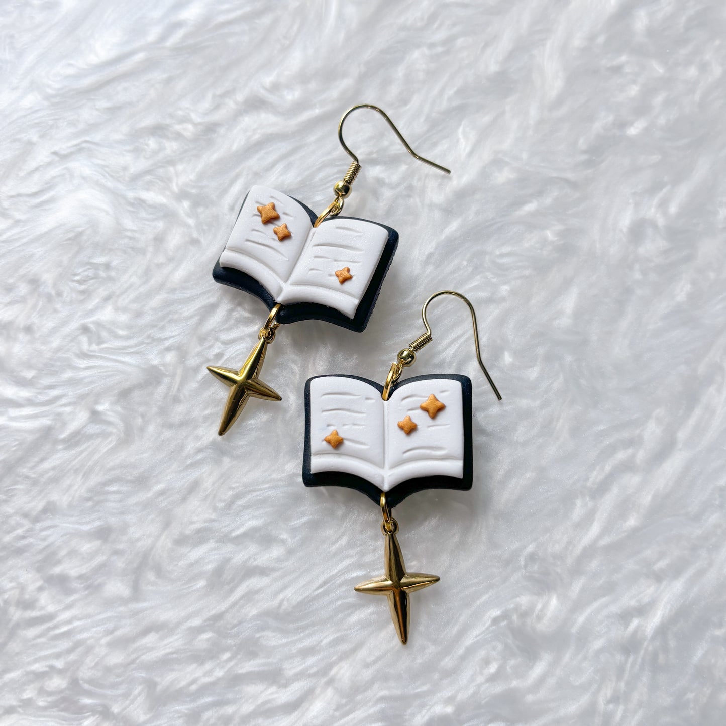 OPEN BOOK EARRINGS