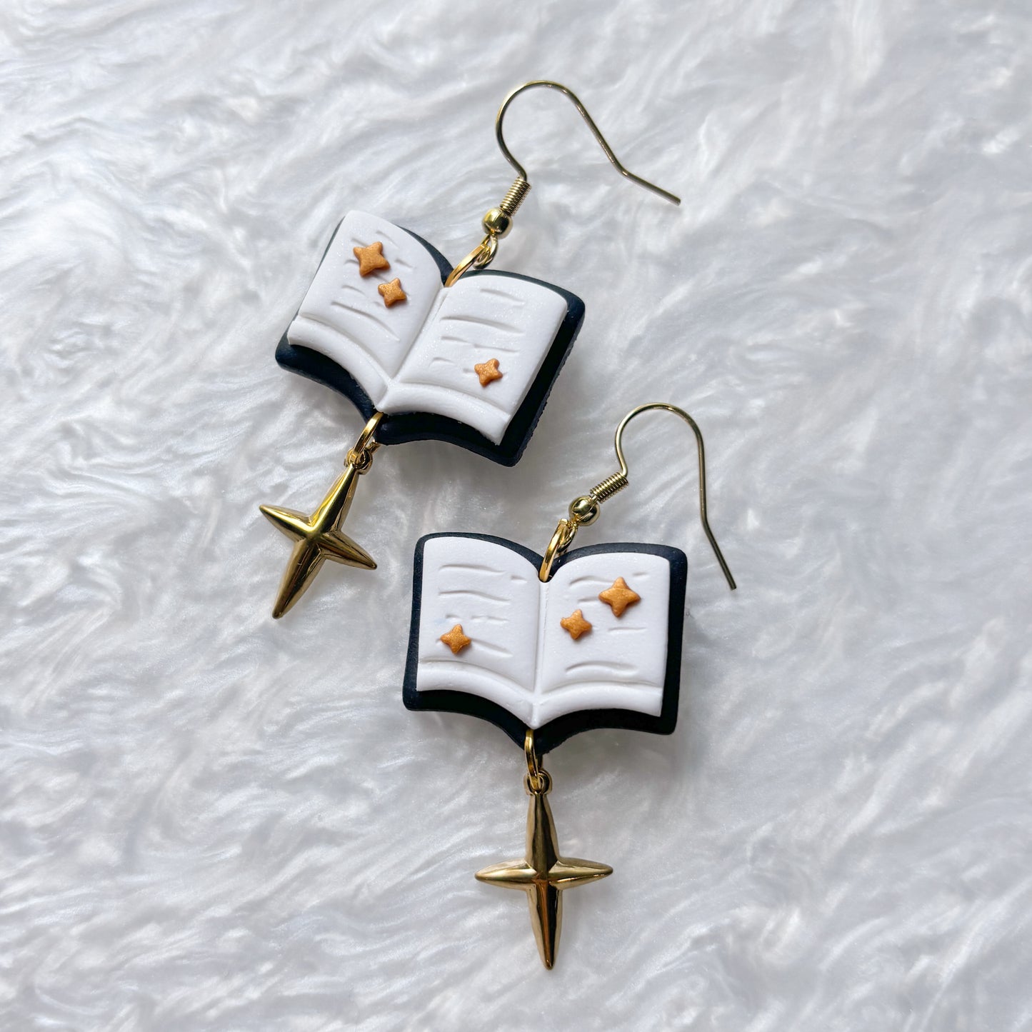 OPEN BOOK EARRINGS