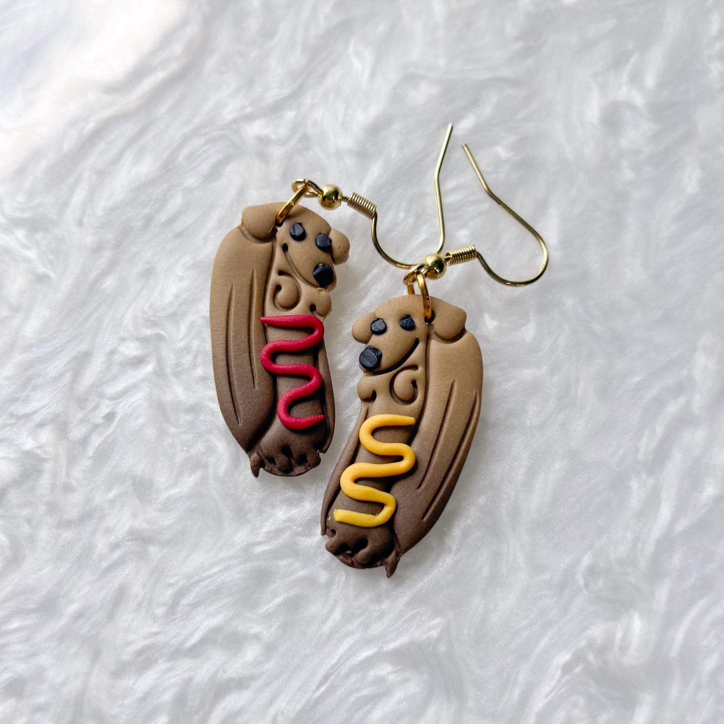 HOT DAWG EARRINGS