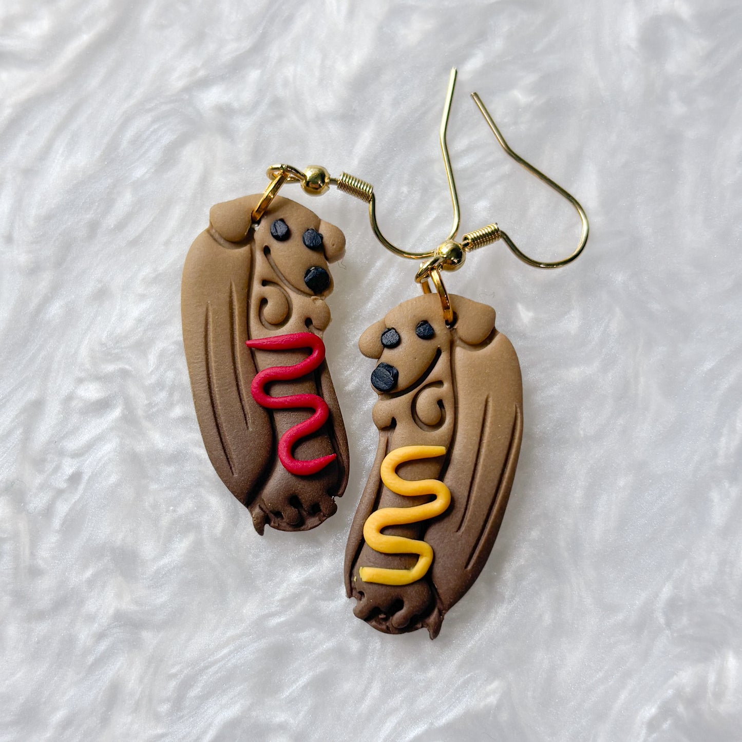 HOT DAWG EARRINGS