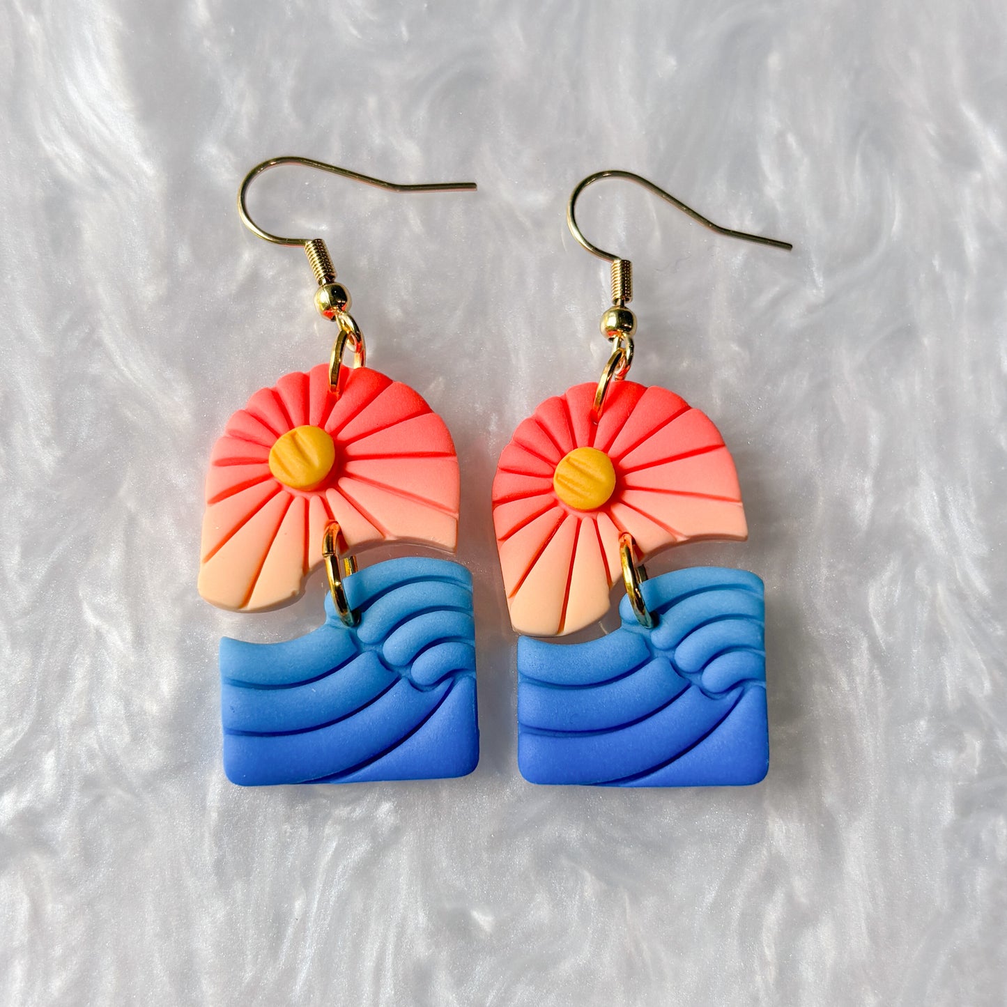 SUNSET OCEAN EARRINGS