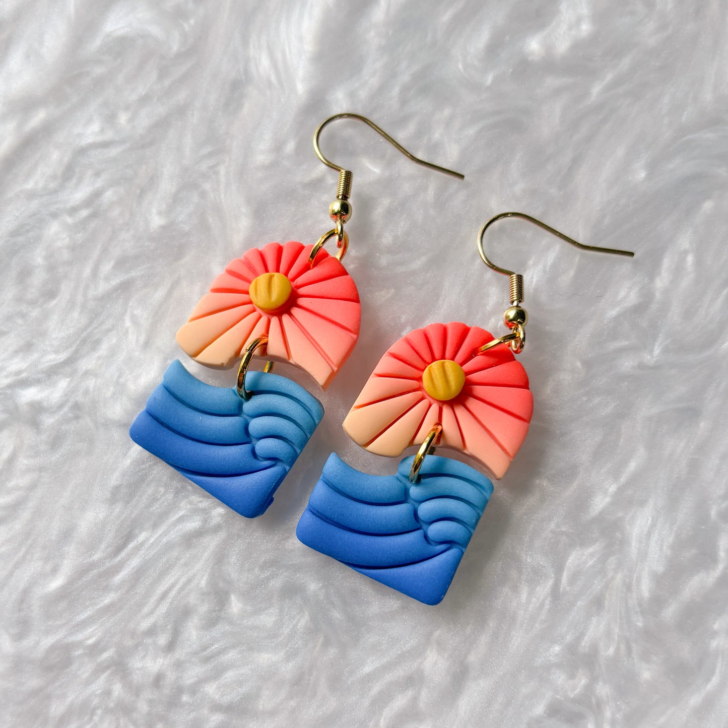 SUNSET OCEAN EARRINGS
