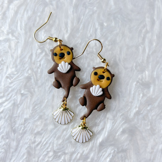 OTTER EARRINGS