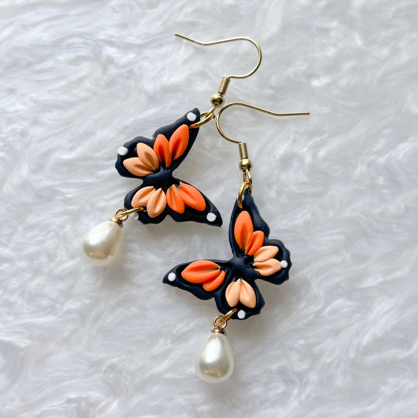 MONARCH BUTTERFLY EARRINGS