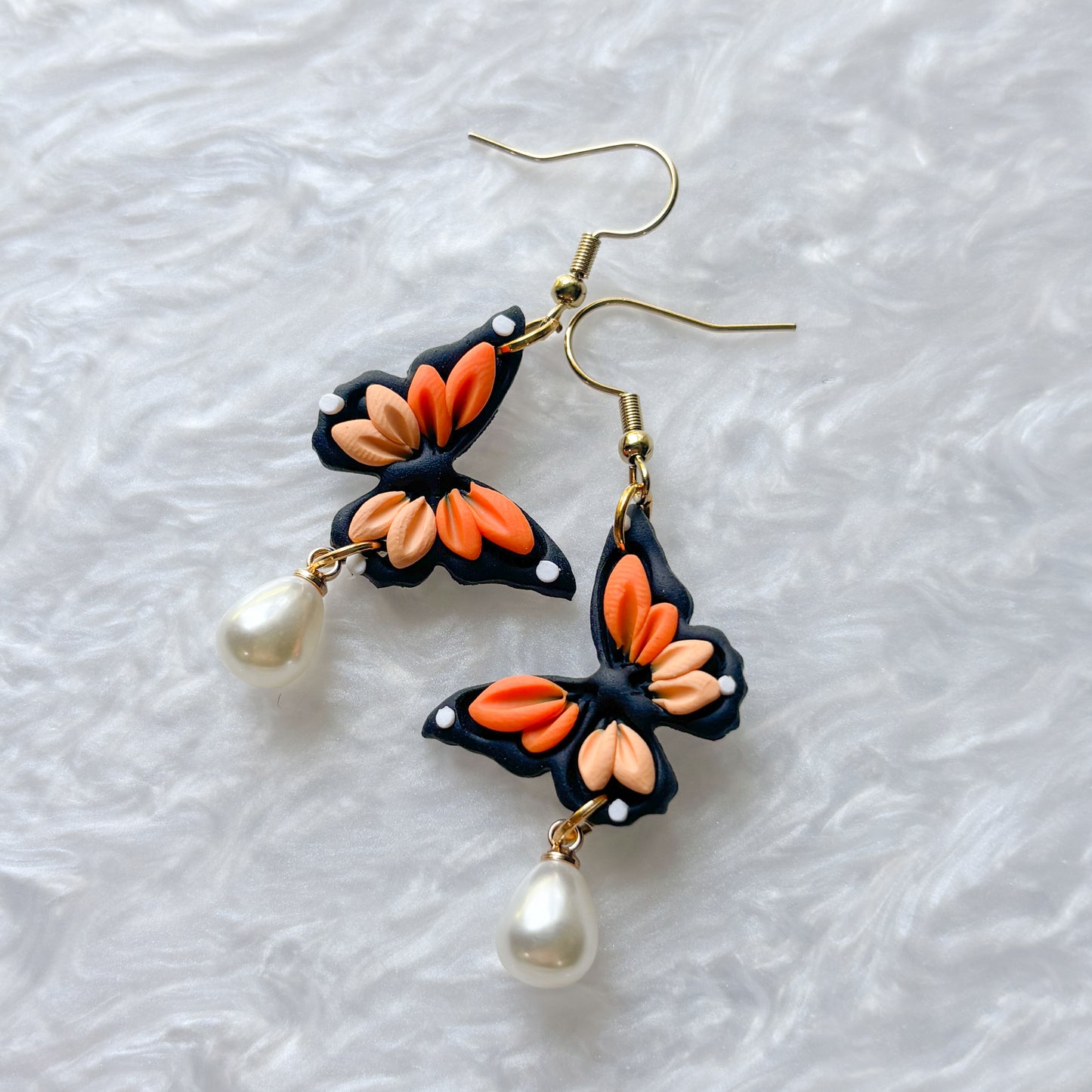 MONARCH BUTTERFLY EARRINGS