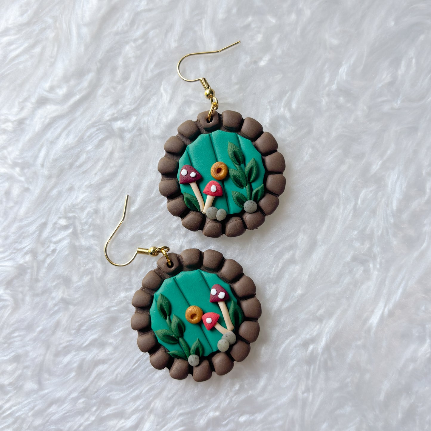 HOBBIT DOOR EARRINGS