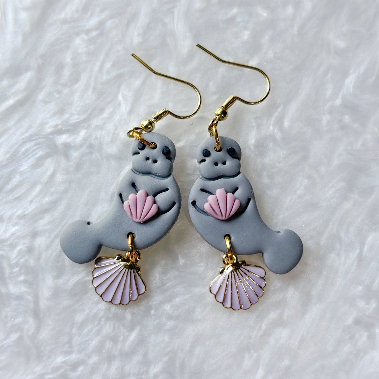 MANATEE EARRINGS